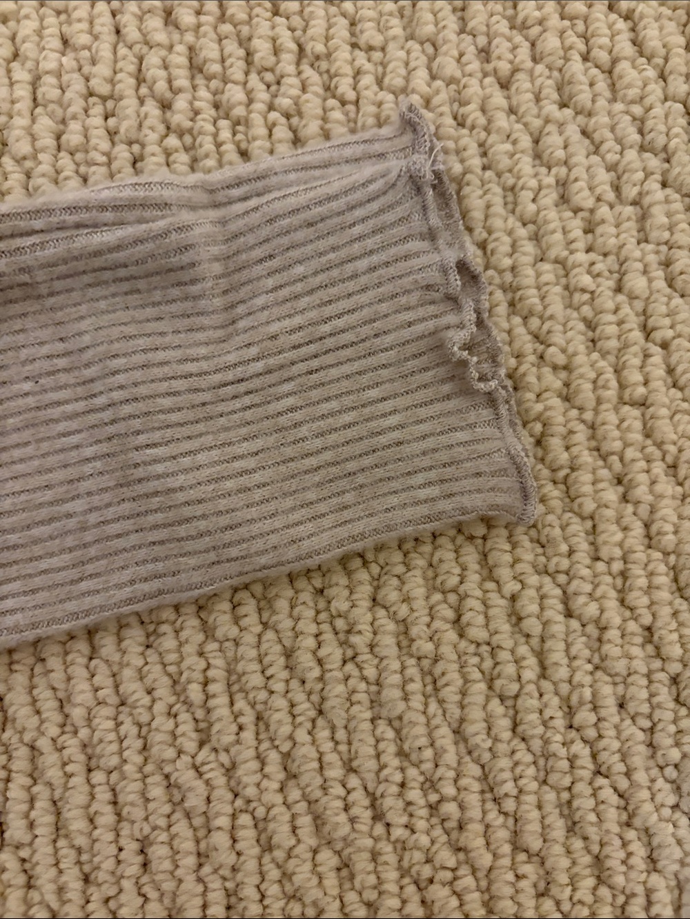Urban | Ribbed Cropped Tan Cardigan - Picture 3 of 4